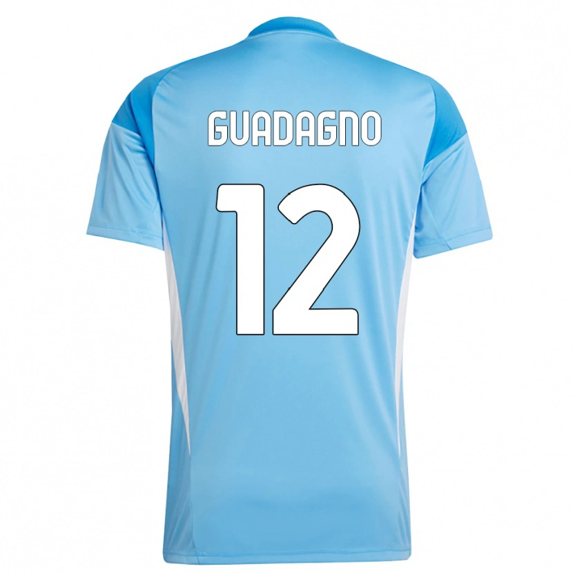 Danxen Herren Johan Guadagno #12 Trikot Himmelblau Weiß Torwarttrikot 2025/26 Österreich