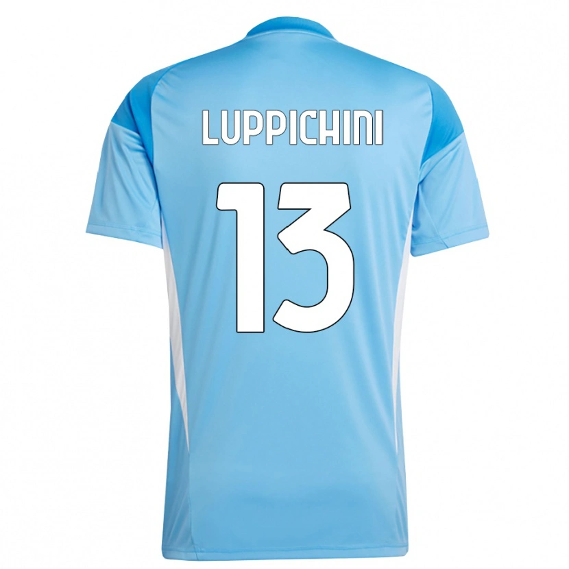 Danxen Herren Matteo Luppichini #13 Trikot Himmelblau Weiß Torwarttrikot 2025/26 Österreich