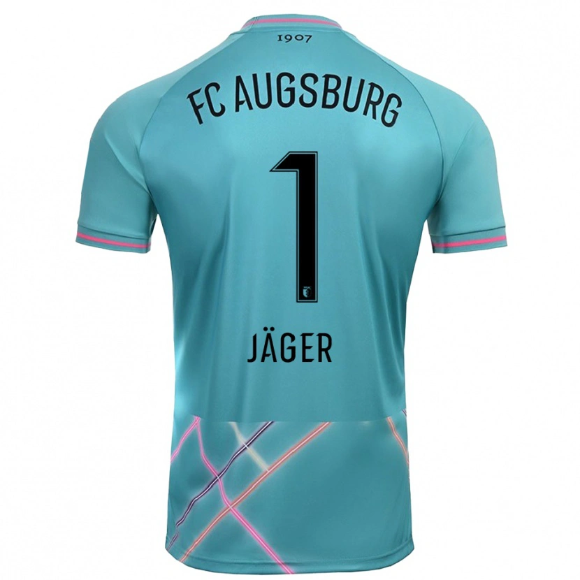 Danxen Herren Tobias Jäger #1 Trikot Hellseegrün Torwarttrikot 2025/26 Österreich