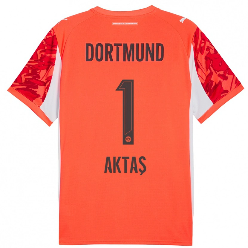 Danxen Herren Yılmaz Aktaş #1 Trikot Rot Orange Torwarttrikot 2025/26 Österreich
