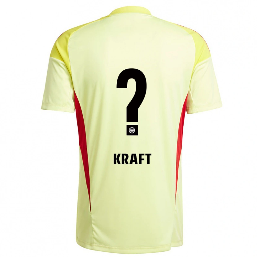 Danxen Herren Nico Kraft #0 Trikot Hellgelb Schwarz Torwarttrikot 2025/26 Österreich