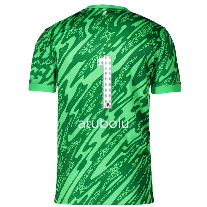 Danxen Herren Noah Atubolu #1 Trikot Grün Weiß Torwarttrikot 2025/26 Österreich