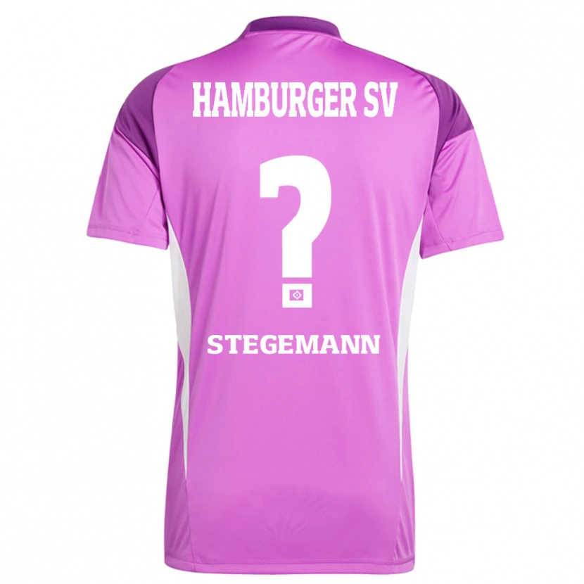 Danxen Herren Jean-Pierre Stegemann #0 Trikot Flieder Weiß Lila Torwarttrikot 2025/26 Österreich