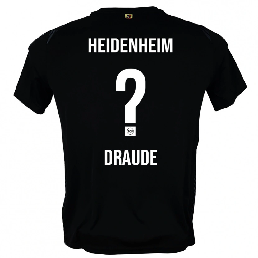 Danxen Herren Michel Draude #0 Trikot Dunkelgrau Schwarz Torwarttrikot 2025/26 Österreich