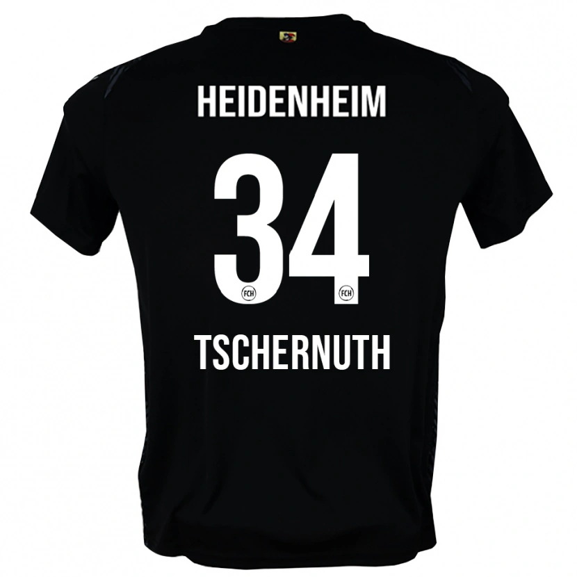 Danxen Herren Paul Tschernuth #34 Trikot Dunkelgrau Schwarz Torwarttrikot 2025/26 Österreich