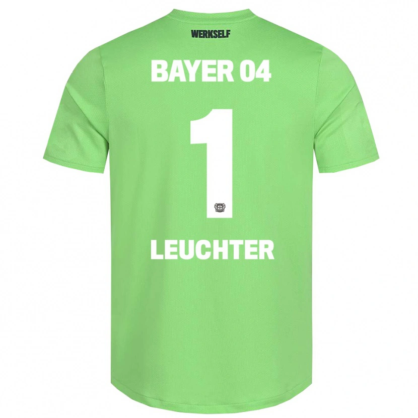Danxen Herren Julian Leuchter #1 Trikot Hellgrün Weiß Torwarttrikot 2025/26 Österreich