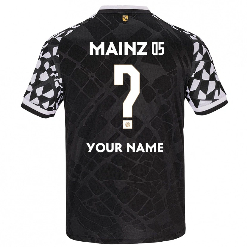 Danxen Herren 1. FSV Mainz 05 Trikot Schwarz Weiß Torwarttrikot 2025/26 Österreich