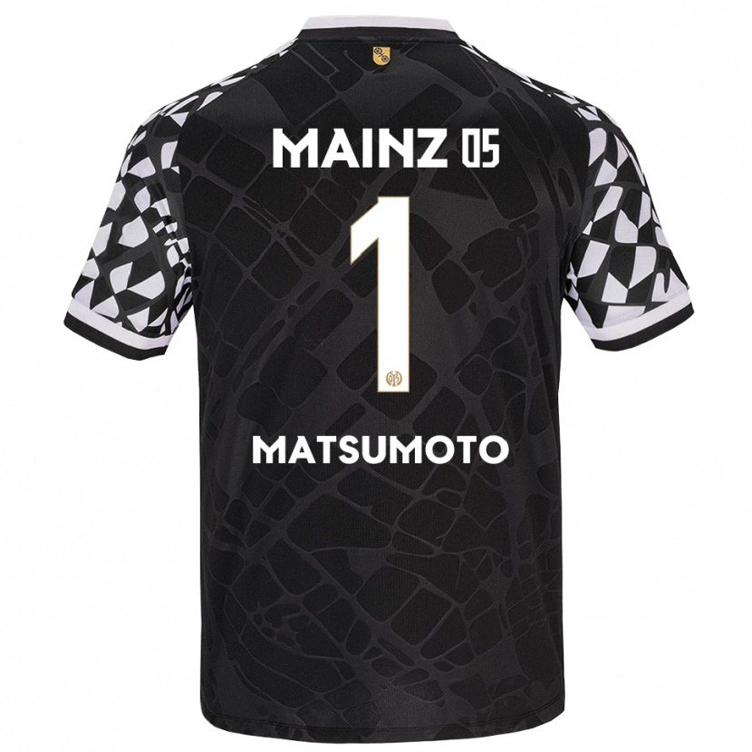 Danxen Herren Mamiko Matsumoto #1 Trikot Schwarz Weiß Torwarttrikot 2025/26 Österreich