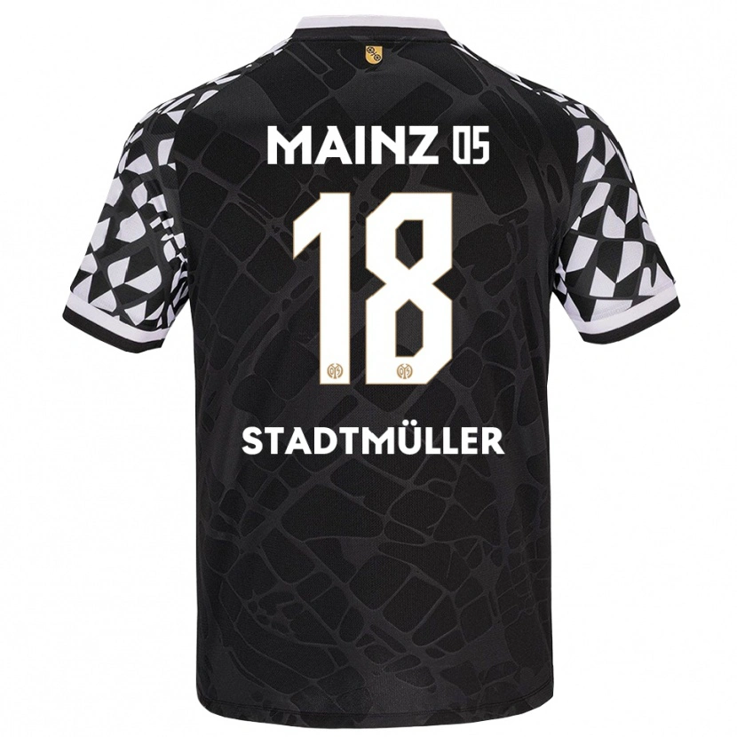Danxen Herren Elias Stadtmüller #18 Trikot Schwarz Weiß Torwarttrikot 2025/26 Österreich