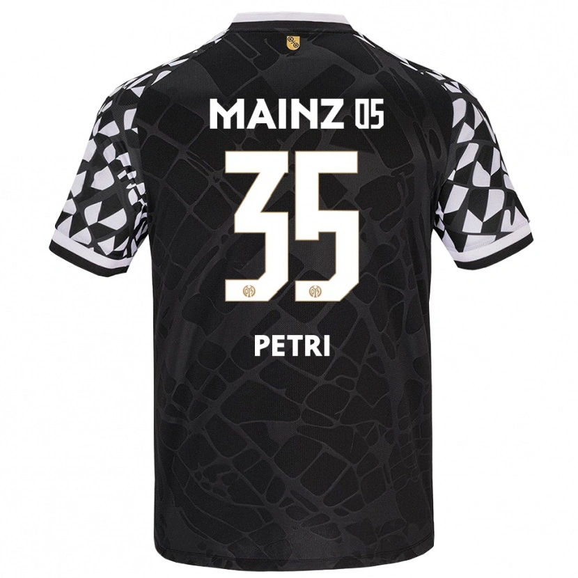 Danxen Herren Jolina Petri #35 Trikot Schwarz Weiß Torwarttrikot 2025/26 Österreich