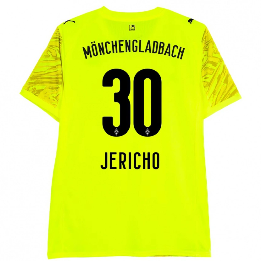 Danxen Herren Aidan Jericho #30 Trikot Gelb Schwarz Torwarttrikot 2025/26 Österreich