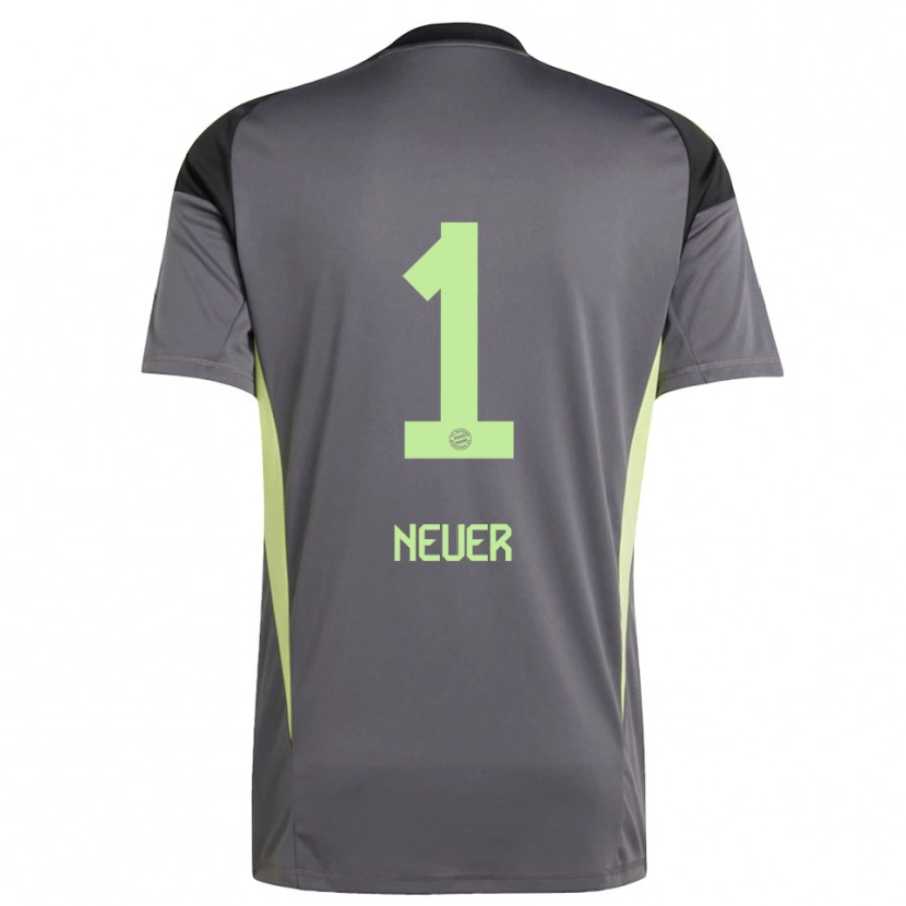 Danxen Herren Manuel Neuer #1 Trikot Schwarz Grün Gelb Torwarttrikot 2025/26 Österreich