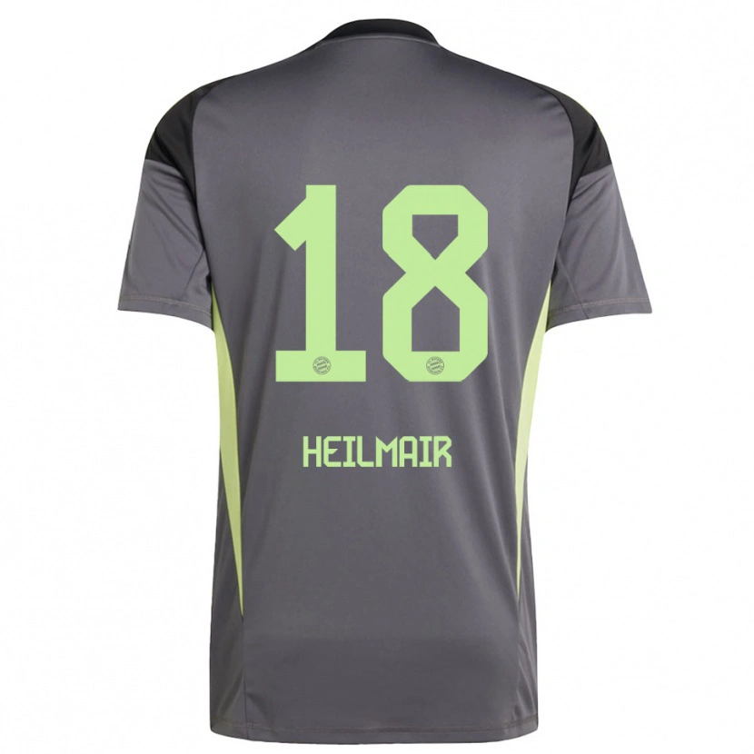 Danxen Herren Hannes Heilmair #18 Trikot Schwarz Grün Gelb Torwarttrikot 2025/26 Österreich