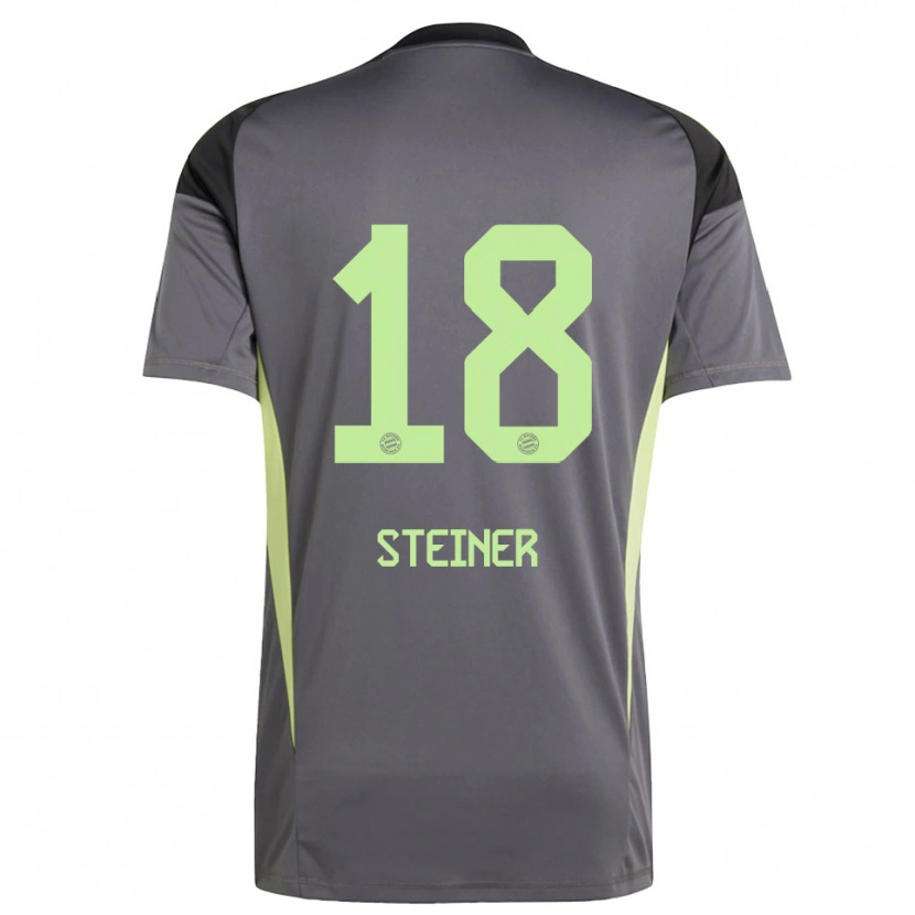 Danxen Herren Michael Steiner #18 Trikot Schwarz Grün Gelb Torwarttrikot 2025/26 Österreich