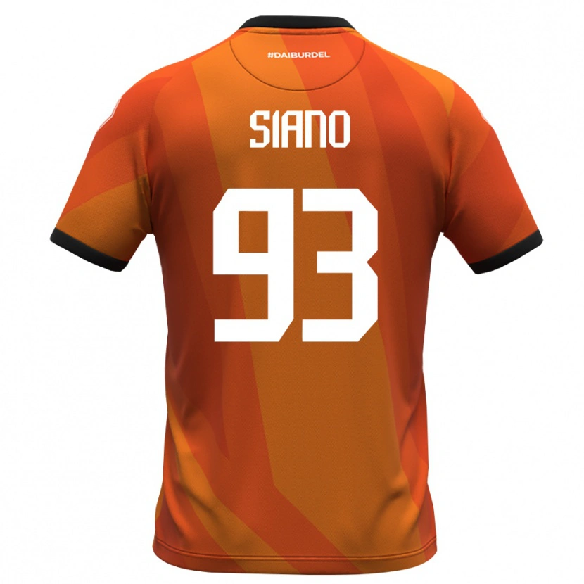 Danxen Herren Alessandro Siano #93 Trikot Koralle Weiß Schwarz Torwarttrikot 2025/26 Österreich