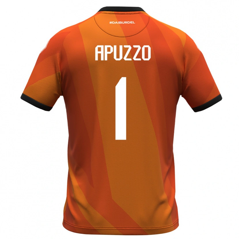 Danxen Herren Davide Apuzzo #1 Trikot Koralle Weiß Schwarz Torwarttrikot 2025/26 Österreich