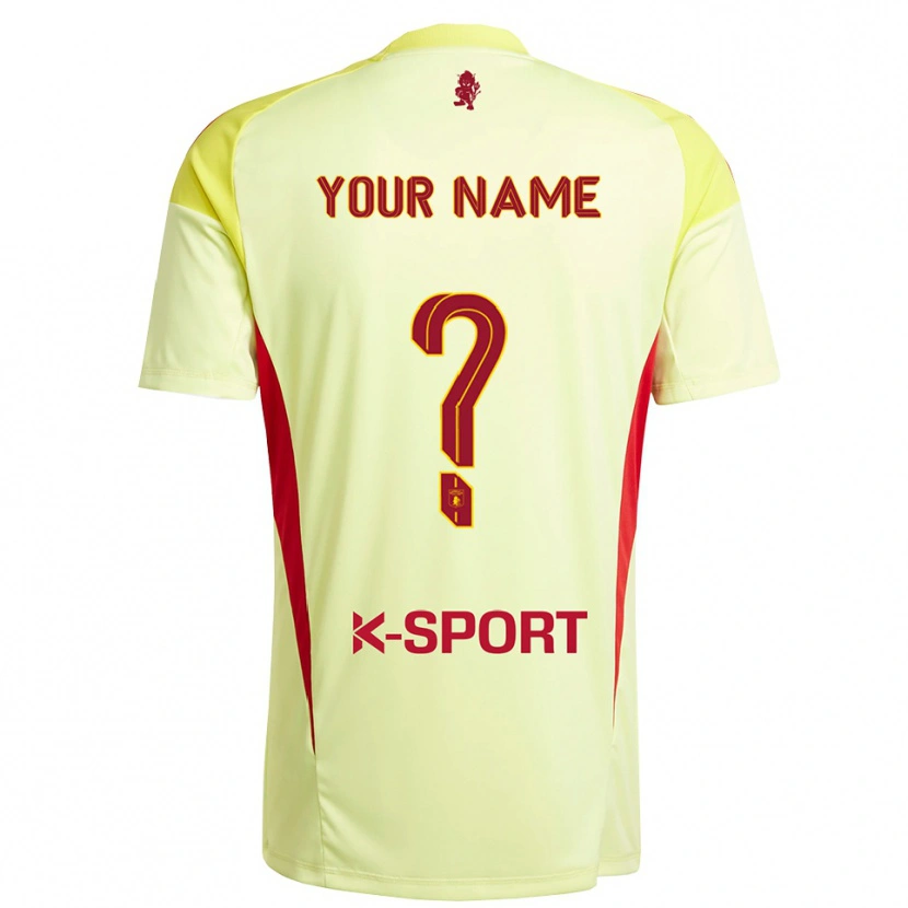 Danxen Herren Virtus Entella Trikot Hellgelb Rot Torwarttrikot 2025/26 Österreich