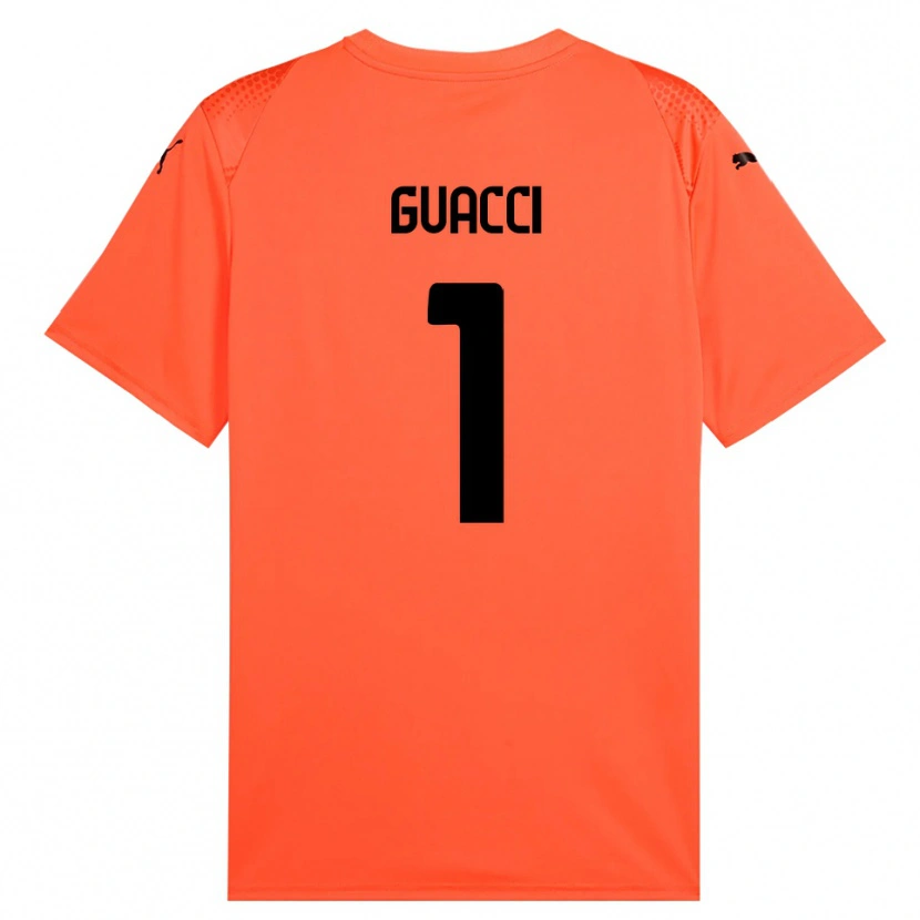 Danxen Herren Marco Guacci #1 Trikot Orange Schwarz Torwarttrikot 2025/26 Österreich