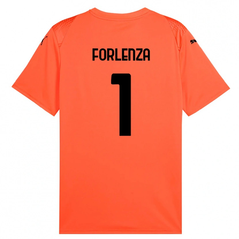 Danxen Herren Carlo Forlenza #1 Trikot Orange Schwarz Torwarttrikot 2025/26 Österreich