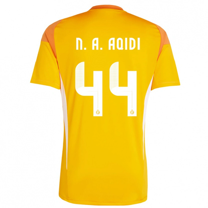 Danxen Herren Nawaf Al-Aqidi #44 Trikot Orange Gelb Weiß Torwarttrikot 2025/26 Österreich