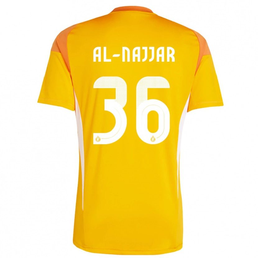 Danxen Herren Raghed Al-Najjar #36 Trikot Orange Gelb Weiß Torwarttrikot 2025/26 Österreich