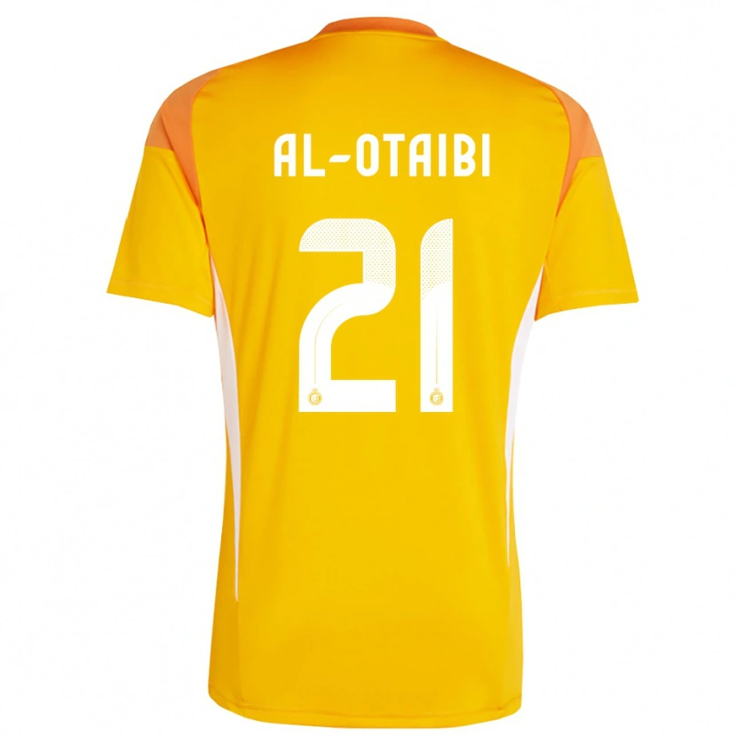 Danxen Herren Abdulrahman Al-Otaibi #21 Trikot Orange Gelb Weiß Torwarttrikot 2025/26 Österreich