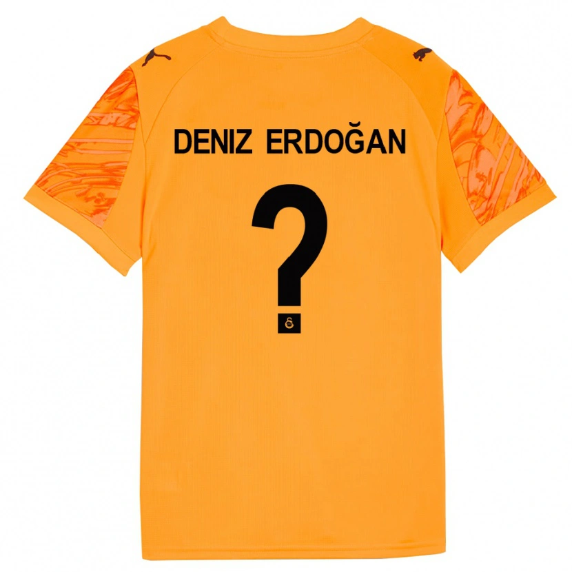 Danxen Herren Ali Deniz Erdoğan #0 Trikot Dunkles Orange Schwarz Torwarttrikot 2025/26 Österreich