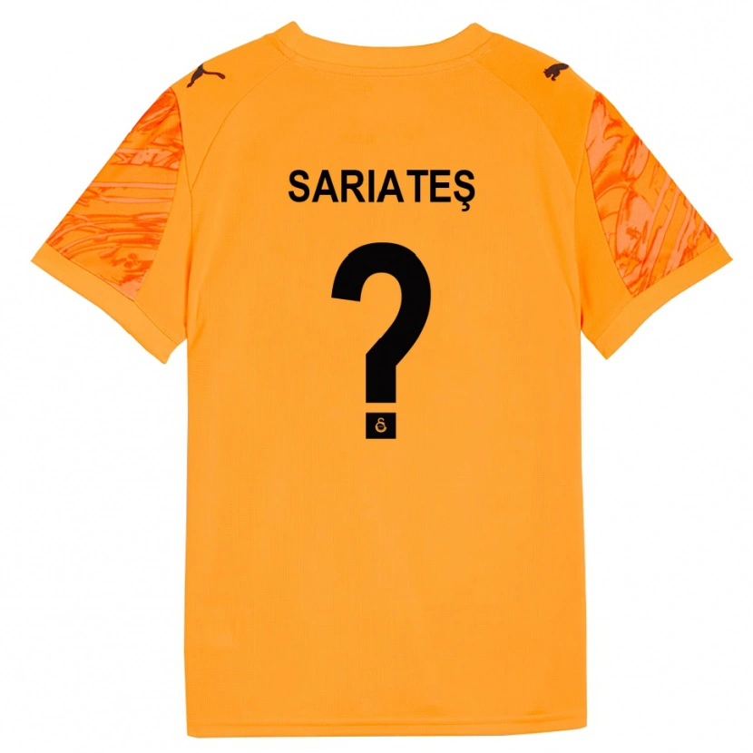 Danxen Herren Taha Sarıateş #0 Trikot Dunkles Orange Schwarz Torwarttrikot 2025/26 Österreich