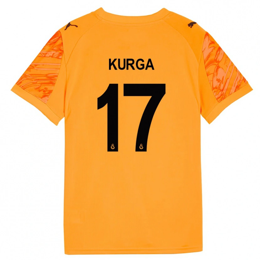 Danxen Herren Handan Kurğa #17 Trikot Dunkles Orange Schwarz Torwarttrikot 2025/26 Österreich