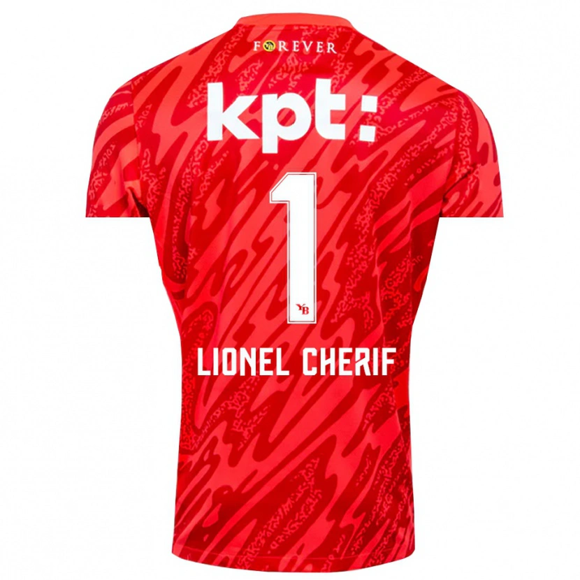 Danxen Herren Kader Cherif #1 Trikot Rot Weiß Torwarttrikot 2025/26 Österreich