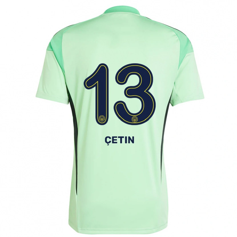 Danxen Herren Tarık Çetin #13 Trikot Hellgrün Schwarz Torwarttrikot 2025/26 Österreich