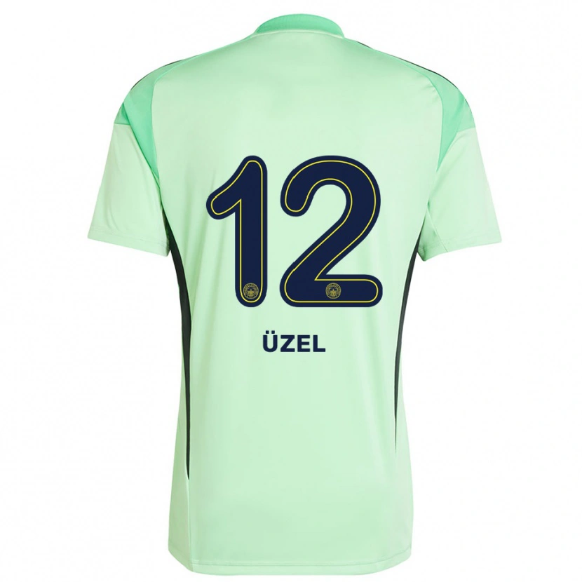 Danxen Herren Nevzat Üzel #12 Trikot Hellgrün Schwarz Torwarttrikot 2025/26 Österreich