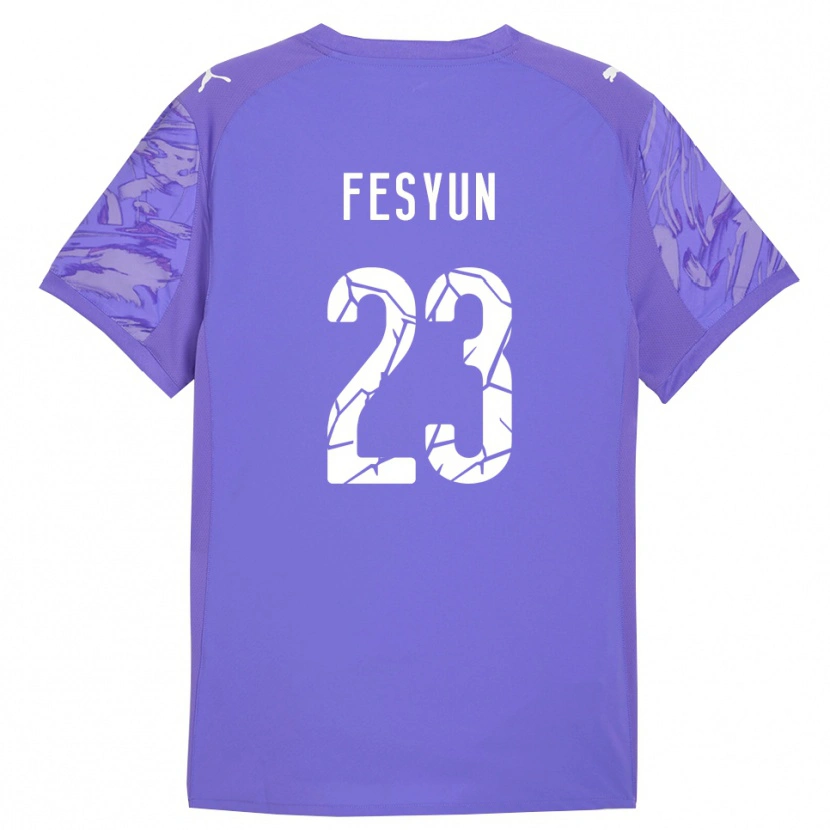 Danxen Herren Kiril Fesyun #23 Trikot Flieder Lila Torwarttrikot 2025/26 Österreich