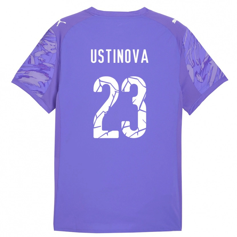 Danxen Herren Liudmyla Ustinova #23 Trikot Flieder Lila Torwarttrikot 2025/26 Österreich