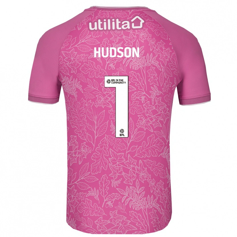 Danxen Herren Sarah Hudson #1 Trikot Pink Schwarz Torwarttrikot 2025/26 Österreich