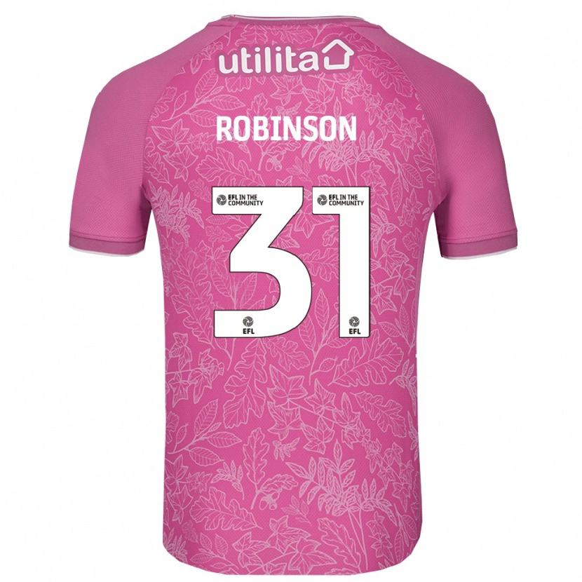 Danxen Herren Leah Robinson #31 Trikot Pink Schwarz Torwarttrikot 2025/26 Österreich