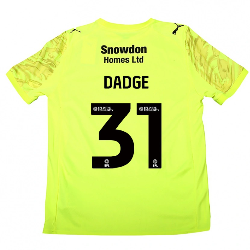 Danxen Herren James Dadge #31 Trikot Leuchtendes Grün Torwarttrikot 2025/26 Österreich