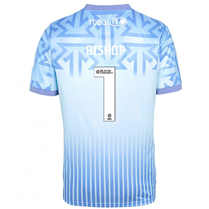 Danxen Herren Nathan Bishop #1 Trikot Hellblau Weiß Torwarttrikot 2025/26 Österreich