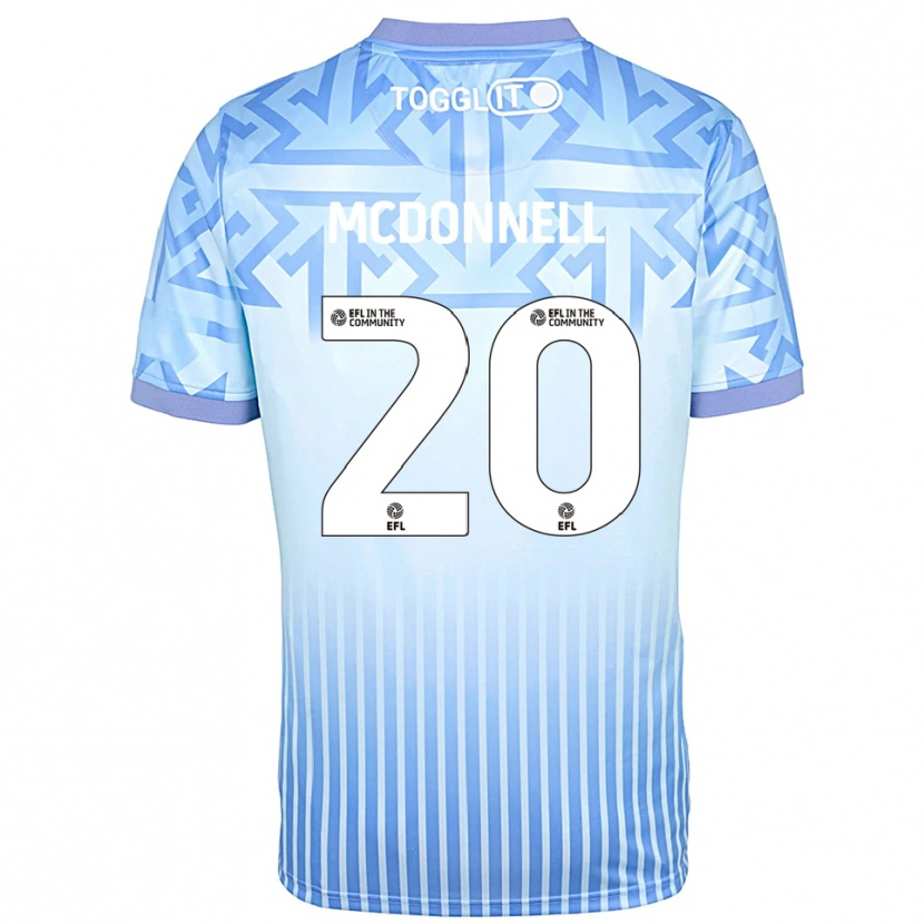 Danxen Herren Joe McDonnell #20 Trikot Hellblau Weiß Torwarttrikot 2025/26 Österreich