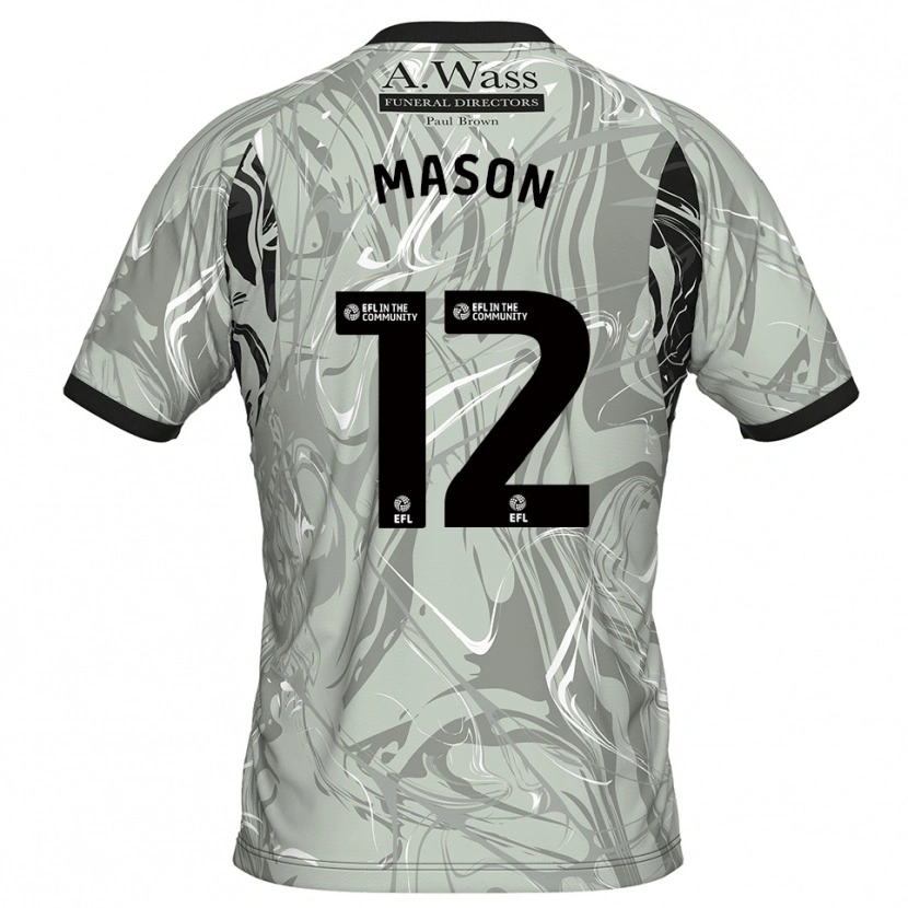Danxen Herren Owen Mason #12 Trikot Hellgrau Schwarz Torwarttrikot 2025/26 Österreich