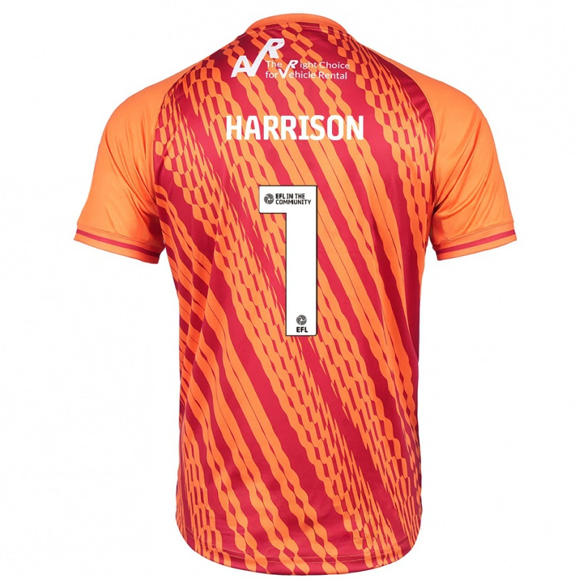 Danxen Herren Elyh Harrison #1 Trikot Orange Torwarttrikot 2025/26 Österreich