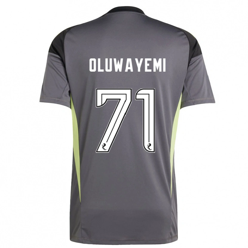 Danxen Herren Tobi Oluwayemi #71 Trikot Grau Weiß Torwarttrikot 2025/26 Österreich
