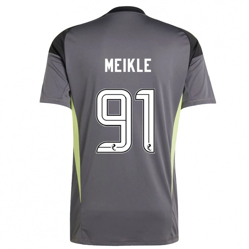 Danxen Herren Jamie Meikle #91 Trikot Grau Weiß Torwarttrikot 2025/26 Österreich