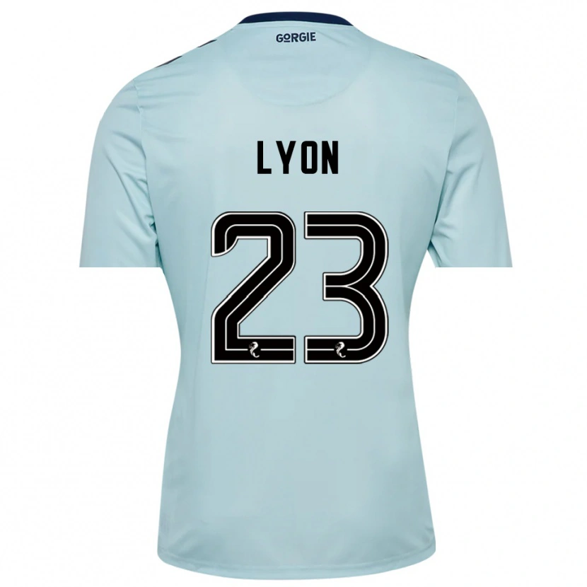 Danxen Herren Jack Lyon #23 Trikot Hellblau Schwarz Torwarttrikot 2025/26 Österreich