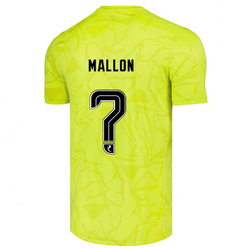 Danxen Herren Ryan Mallon #0 Trikot Gelb Schwarz Torwarttrikot 2025/26 Österreich