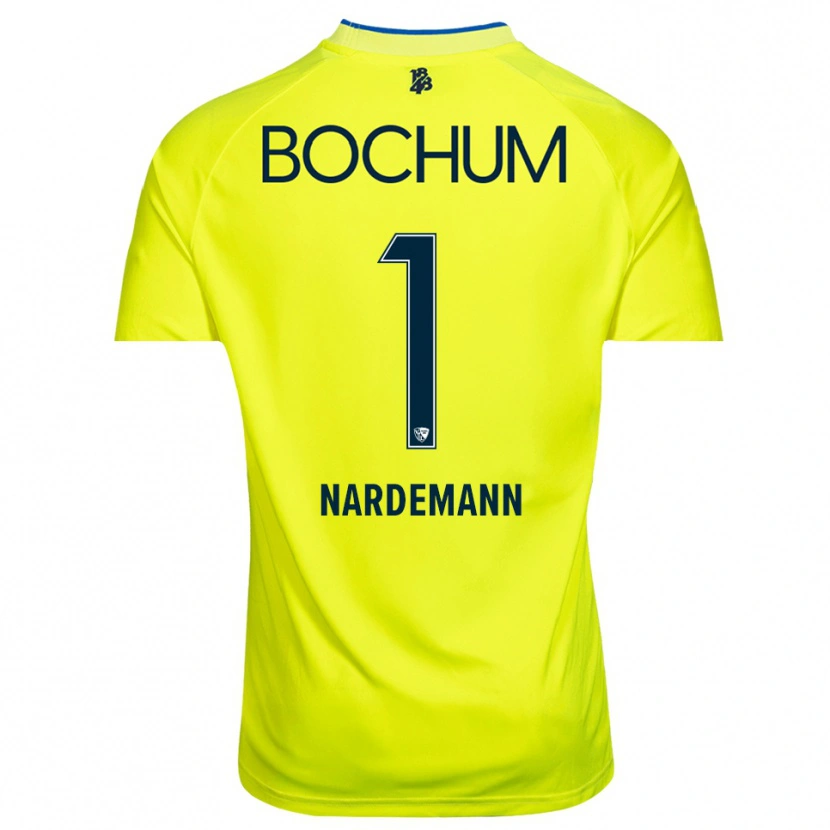 Danxen Herren Kari Närdemann #1 Trikot Gelb Grün Torwarttrikot 2025/26 Österreich