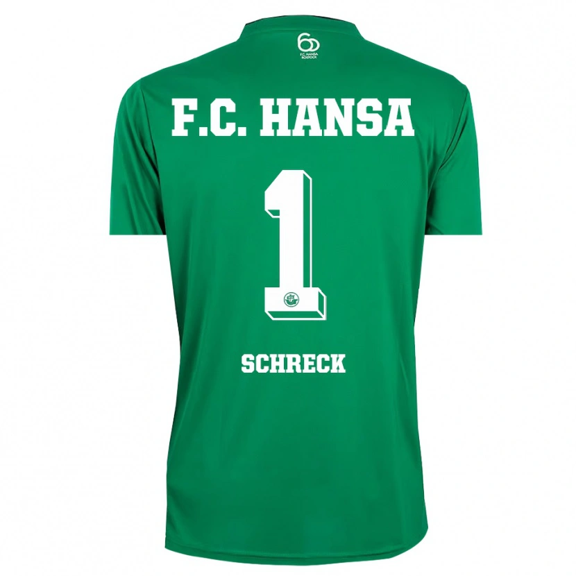 Danxen Herren Til Schreck #1 Trikot Dunkelgrün Weiß Torwarttrikot 2025/26 Österreich
