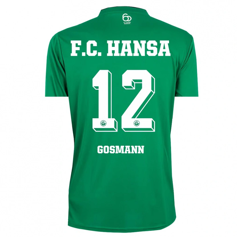 Danxen Herren Hermann Gosmann #12 Trikot Dunkelgrün Weiß Torwarttrikot 2025/26 Österreich