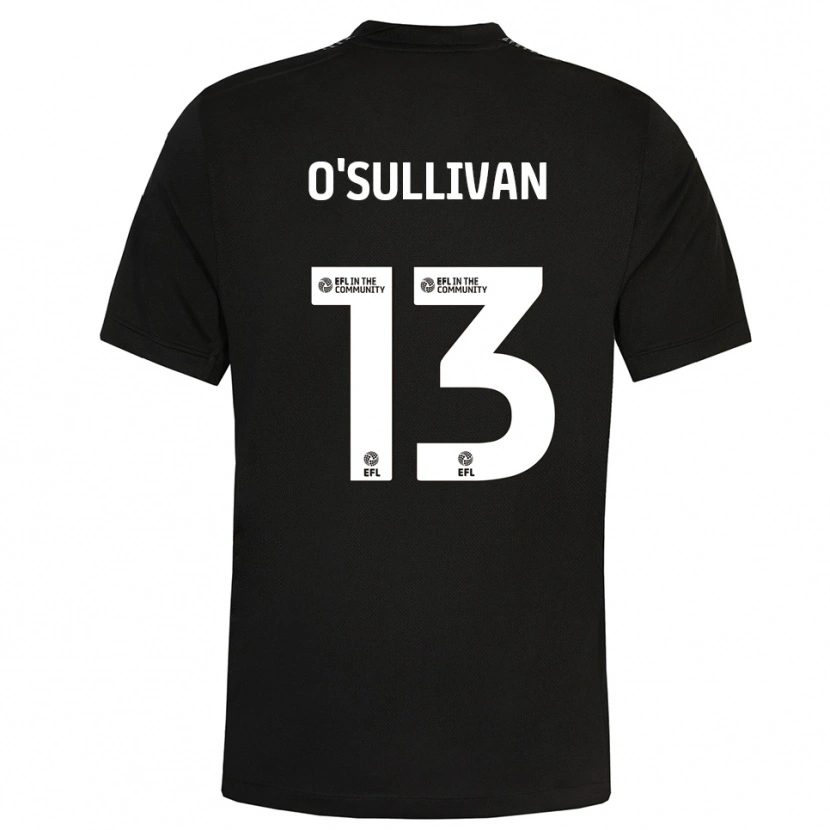 Danxen Herren William O'Sullivan #13 Trikot Schwarz Weiß Torwarttrikot 2025/26 Österreich