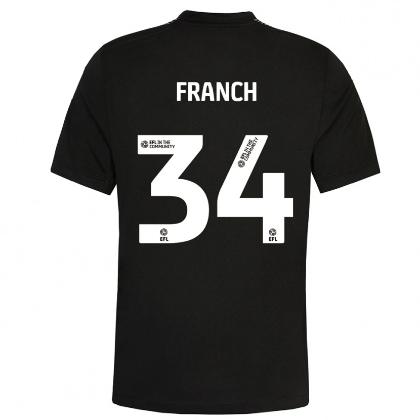Danxen Herren Adrianna Franch #34 Trikot Schwarz Weiß Torwarttrikot 2025/26 Österreich